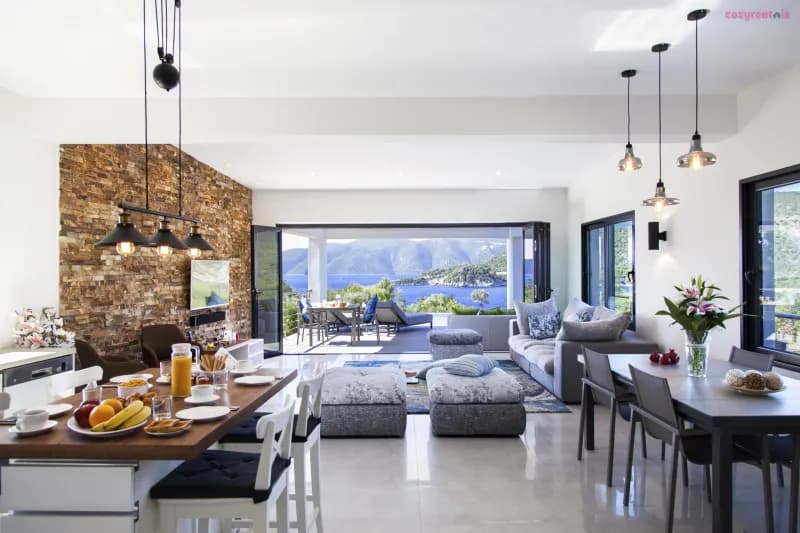 villa del mar - sea front luxury villa, וילת אירוח, Lefkada, תמונה 2