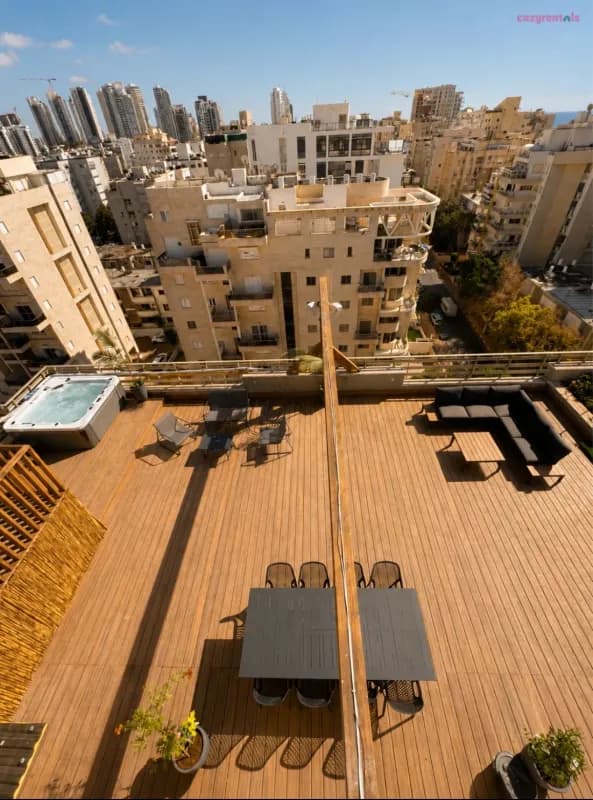 Skyline sea spa oenthouse, דירת נופש, נתניה, תמונה 4