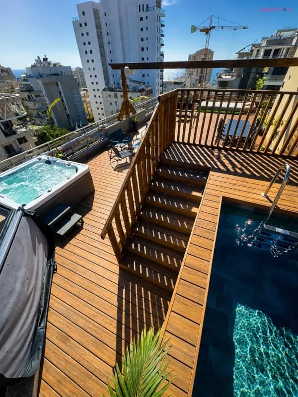 Skyline sea spa oenthouse, דירת נופש, נתניה, תמונה 3