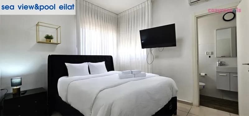 Sea view & pool Eilat, דירת נופש, אילת, תמונה 14