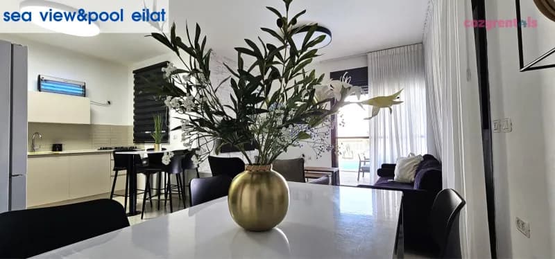 Sea view & pool Eilat, דירת נופש, אילת, תמונה 5