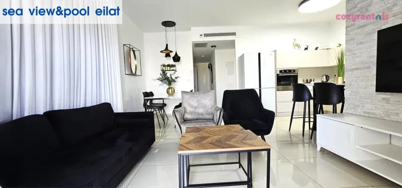 Sea view & pool Eilat, דירת נופש, אילת, תמונה 10
