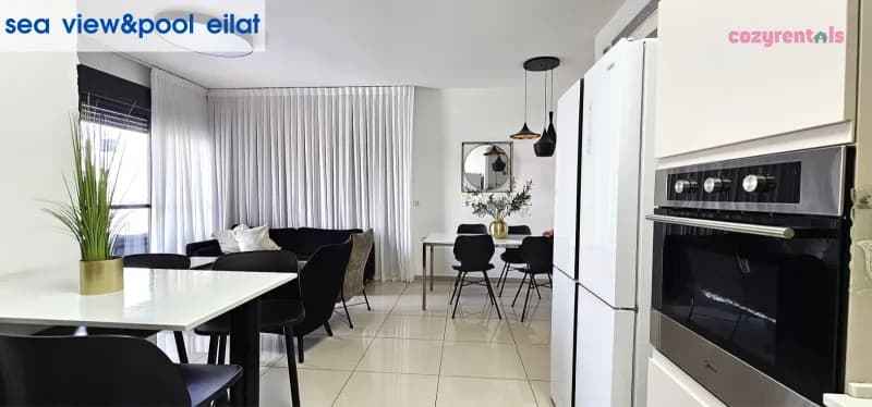 Sea view & pool Eilat, דירת נופש, אילת, תמונה 13