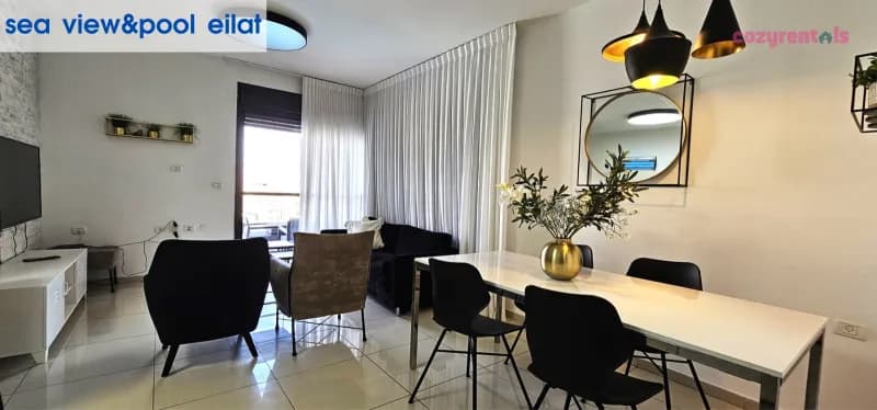 Sea view & pool Eilat, דירת נופש, אילת, תמונה 9