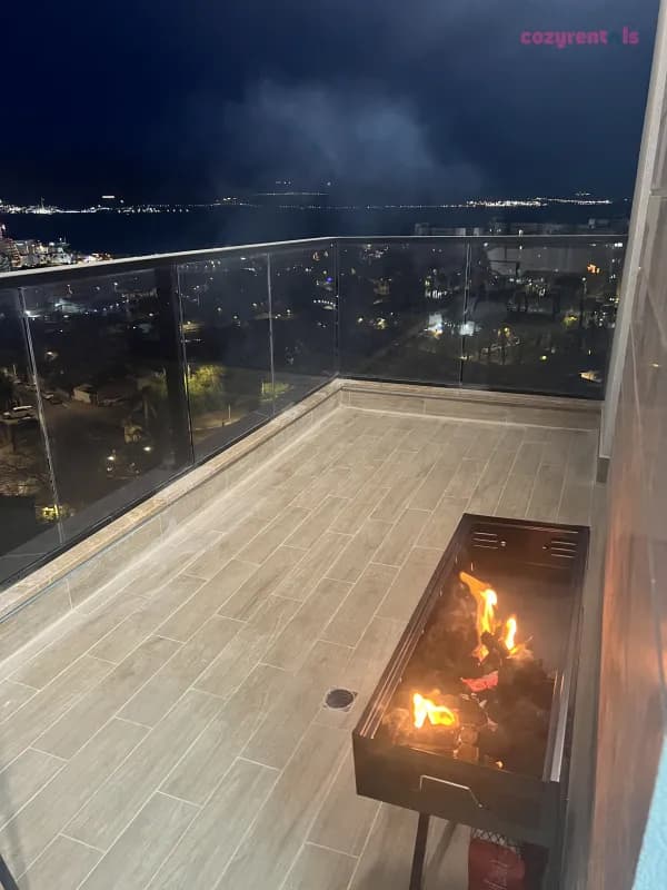 מיני פנטהאוז יוקרתי עם נוף מרהיב על כל העיר אילת, דירת נופש, תמונה 11